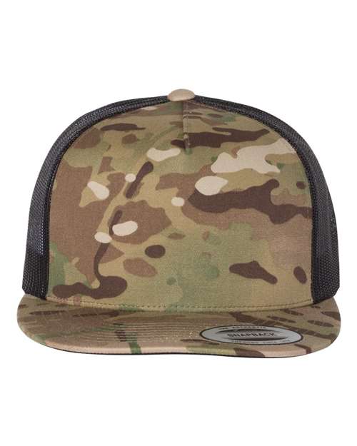 YP Classics Classic Five-Panel Trucker Cap 6006