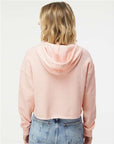 Independent Trading Co. Women’s Lightweight Crop Hooded Sweatshirt AFX64CRP