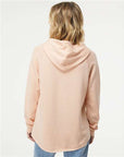 Independent Trading Co. Women’s Lightweight California Wave Wash Hooded Sweatshirt PRM2500