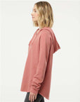 Independent Trading Co. Women’s Lightweight California Wave Wash Hooded Sweatshirt PRM2500