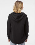 Independent Trading Co. Women’s Lightweight California Wave Wash Hooded Sweatshirt PRM2500