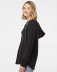 Independent Trading Co. Women’s Lightweight California Wave Wash Hooded Sweatshirt PRM2500
