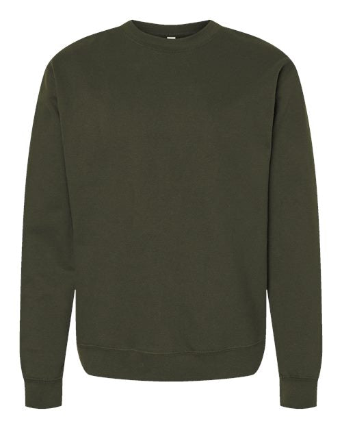 Independent Trading Co. Unisex Midweight Crewneck Sweatshirt SS3000