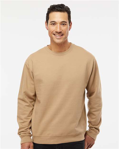 Independent Trading Co. Unisex Midweight Crewneck Sweatshirt SS3000