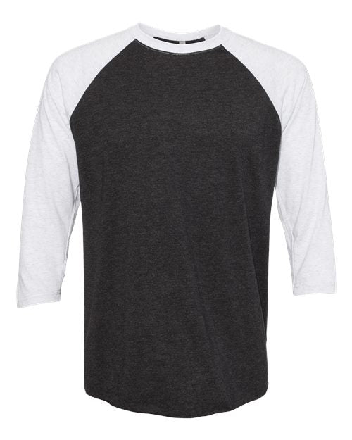 Next Level Unisex Triblend Three-Quarter Raglan T-Shirt 6051