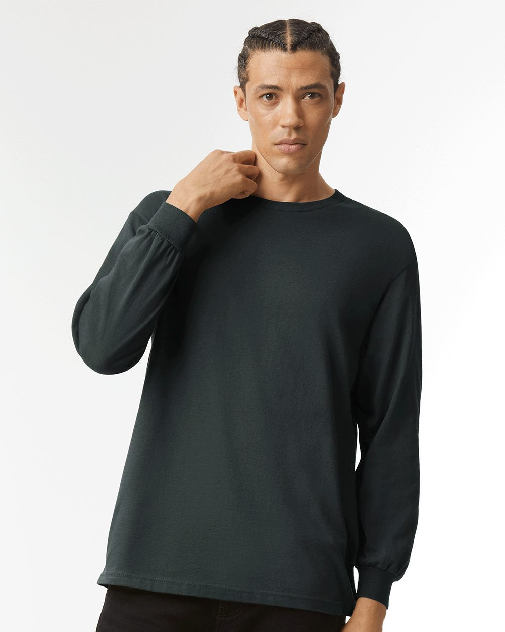American Apparel Unisex Heavyweight Cotton Long Sleeve Tee 1304