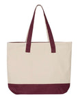 Q-Tees 19L Zippered Tote Q1300