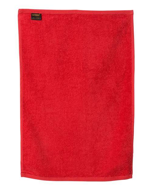 Q-Tees Deluxe Hemmed Hand Towel T300