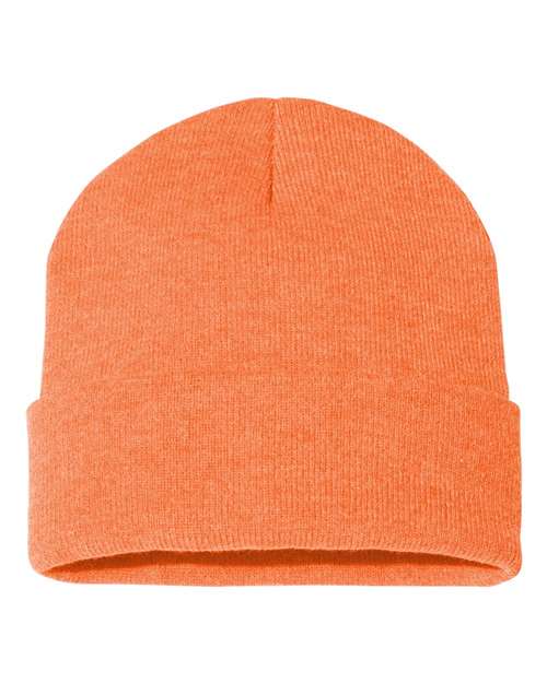 Sportsman 12" Solid Cuffed Beanie SP12
