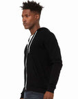 BELLA + CANVAS Unisex Sponge Fleece Full-Zip Hoodie Sweatshirt 3739