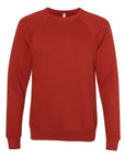 BELLA + CANVAS Unisex Sponge Fleece Raglan Crewneck Sweatshirt 3901