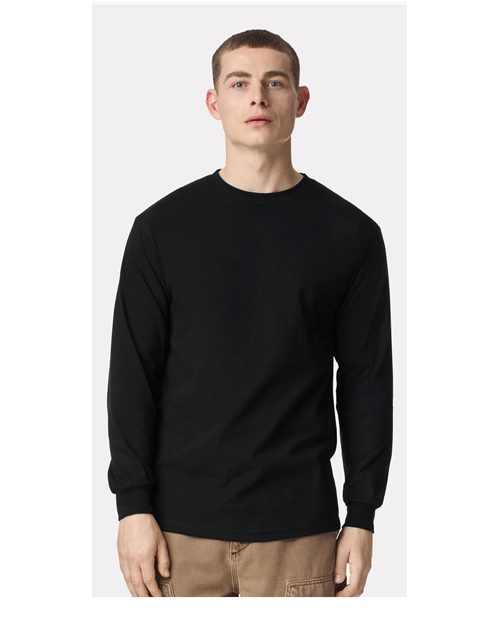 American Apparel Unisex Heavyweight Cotton Long Sleeve Tee 1304