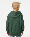 Independent Trading Co. Youth Lightweight Special Blend Raglan Hooded Sweatshirt PRM15YSB