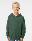 Independent Trading Co. Youth Lightweight Special Blend Raglan Hooded Sweatshirt PRM15YSB