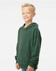 Independent Trading Co. Youth Lightweight Special Blend Raglan Hooded Sweatshirt PRM15YSB