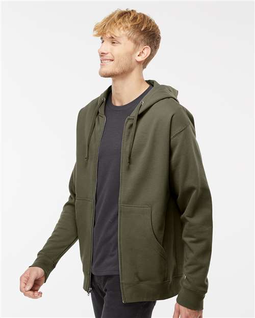 Independent Trading Co. Unisex Midweight Full-Zip Hooded Sweatshirt SS4500Z