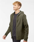 Independent Trading Co. Unisex Midweight Full-Zip Hooded Sweatshirt SS4500Z