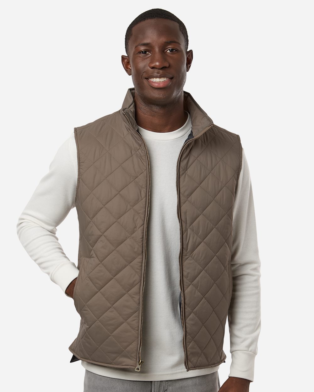 Weatherproof Men's Vintage Diamond Quilted Vest 207359