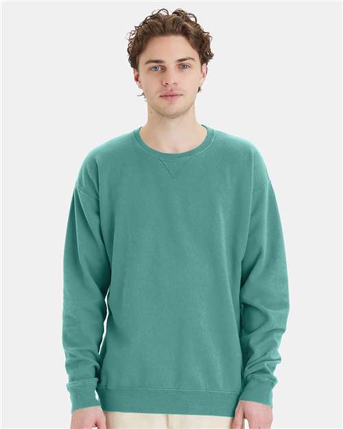 ComfortWash by Hanes Unisex Garment-Dyed Crewneck Sweatshirt GDH400