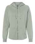 Independent Trading Co. Women's California Wave Wash Full-Zip Hooded Sweatshirt PRM2500Z