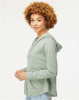 Independent Trading Co. Women's California Wave Wash Full-Zip Hooded Sweatshirt PRM2500Z