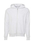 BELLA + CANVAS Unisex Sponge Fleece Full-Zip Hoodie Sweatshirt 3739