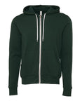 BELLA + CANVAS Unisex Sponge Fleece Full-Zip Hoodie Sweatshirt 3739