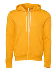 BELLA + CANVAS Unisex Sponge Fleece Full-Zip Hoodie Sweatshirt 3739