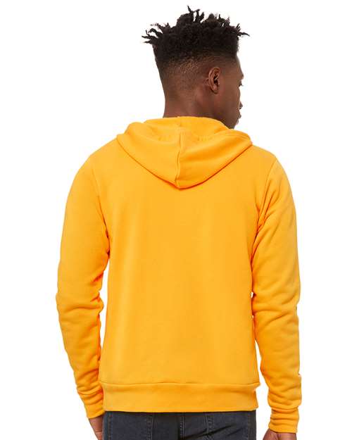 BELLA + CANVAS Unisex Sponge Fleece Full-Zip Hoodie Sweatshirt 3739
