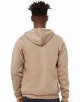 BELLA + CANVAS Unisex Sponge Fleece Full-Zip Hoodie Sweatshirt 3739