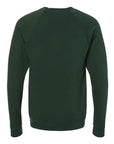 BELLA + CANVAS Unisex Sponge Fleece Raglan Crewneck Sweatshirt 3901