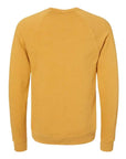 BELLA + CANVAS Unisex Sponge Fleece Raglan Crewneck Sweatshirt 3901