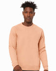 BELLA + CANVAS Unisex Sponge Fleece Raglan Crewneck Sweatshirt 3901