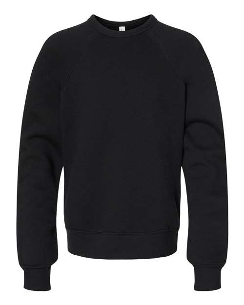 BELLA + CANVAS Youth Sponge Fleece Crewneck Sweatshirt 3901Y