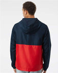 Independent Trading Co. Unisex Lightweight Quarter-Zip Windbreaker Pullover Jacket EXP54LWP