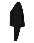 BELLA + CANVAS Women's Crop Raglan Crewneck Sweatshirt 7505