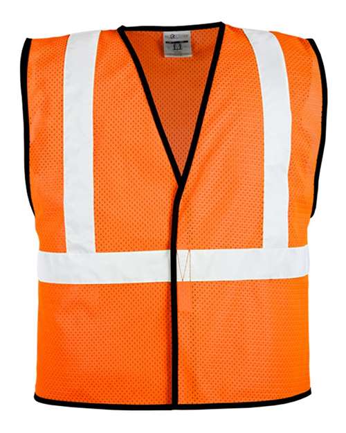 Kishigo Unisex Hook-and-Loop Mesh Vest 1571-1572