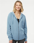 Independent Trading Co. Women's California Wave Wash Full-Zip Hooded Sweatshirt PRM2500Z