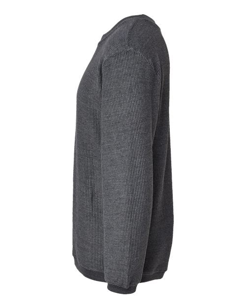 MV Sport Unisex Corded Crewneck Sweatshirt 19179