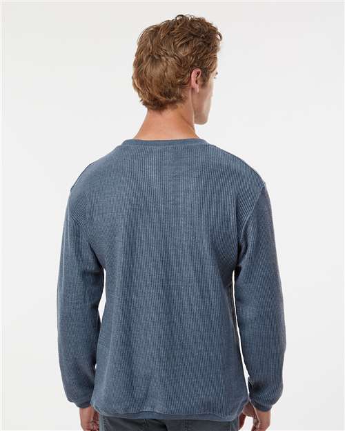 MV Sport Unisex Corded Crewneck Sweatshirt 19179
