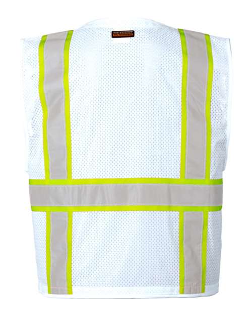 Kishigo Unisex EV Series® Enhanced Visibility Multi-Pocket Mesh Vest B100-111