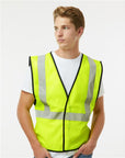 Kishigo Unisex Hook-and-Loop Mesh Vest 1571-1572