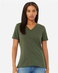 BELLA + CANVAS Women’s Relaxed Jersey V-Neck Tee 6405
