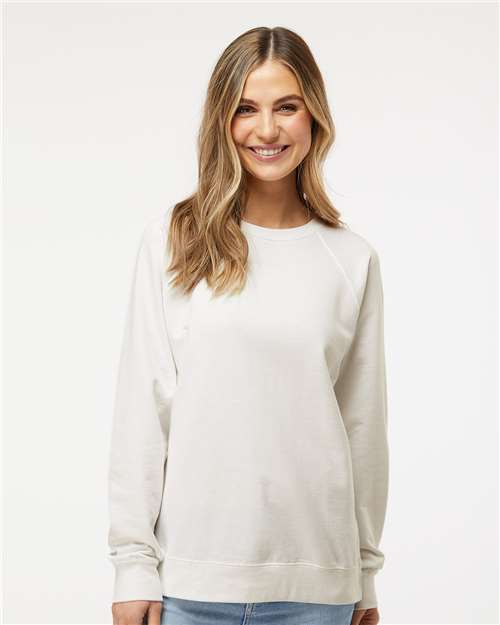 Independent Trading Co. Unisex Icon Lightweight Loopback Terry Crewneck Sweatshirt SS1000C