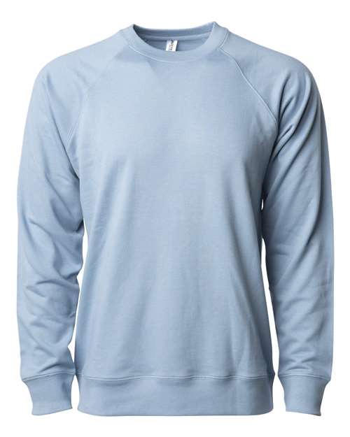Independent Trading Co. Unisex Icon Lightweight Loopback Terry Crewneck Sweatshirt SS1000C