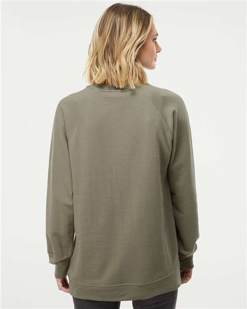 Independent Trading Co. Unisex Icon Lightweight Loopback Terry Crewneck Sweatshirt SS1000C