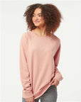 Independent Trading Co. Unisex Icon Lightweight Loopback Terry Crewneck Sweatshirt SS1000C