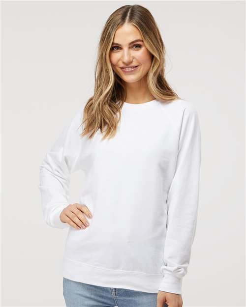 Independent Trading Co. Unisex Icon Lightweight Loopback Terry Crewneck Sweatshirt SS1000C