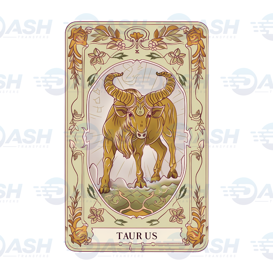 22x48 Inches Taurus Zodiac Gang sheet
