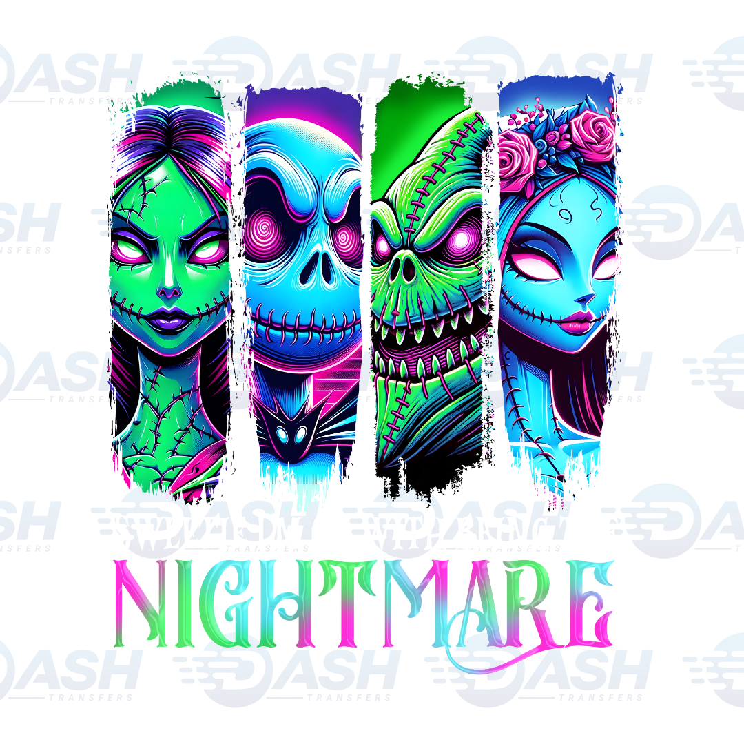 22x48 Inches Halloween Gang sheet